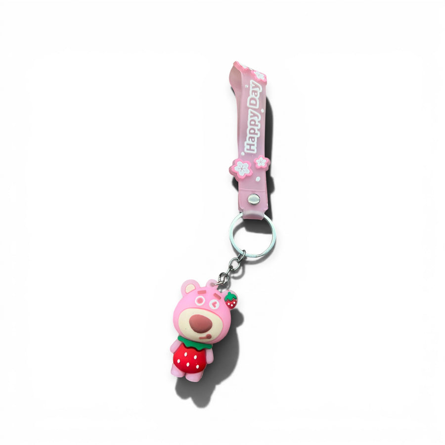 Lotso Bear Keychain 🍓
