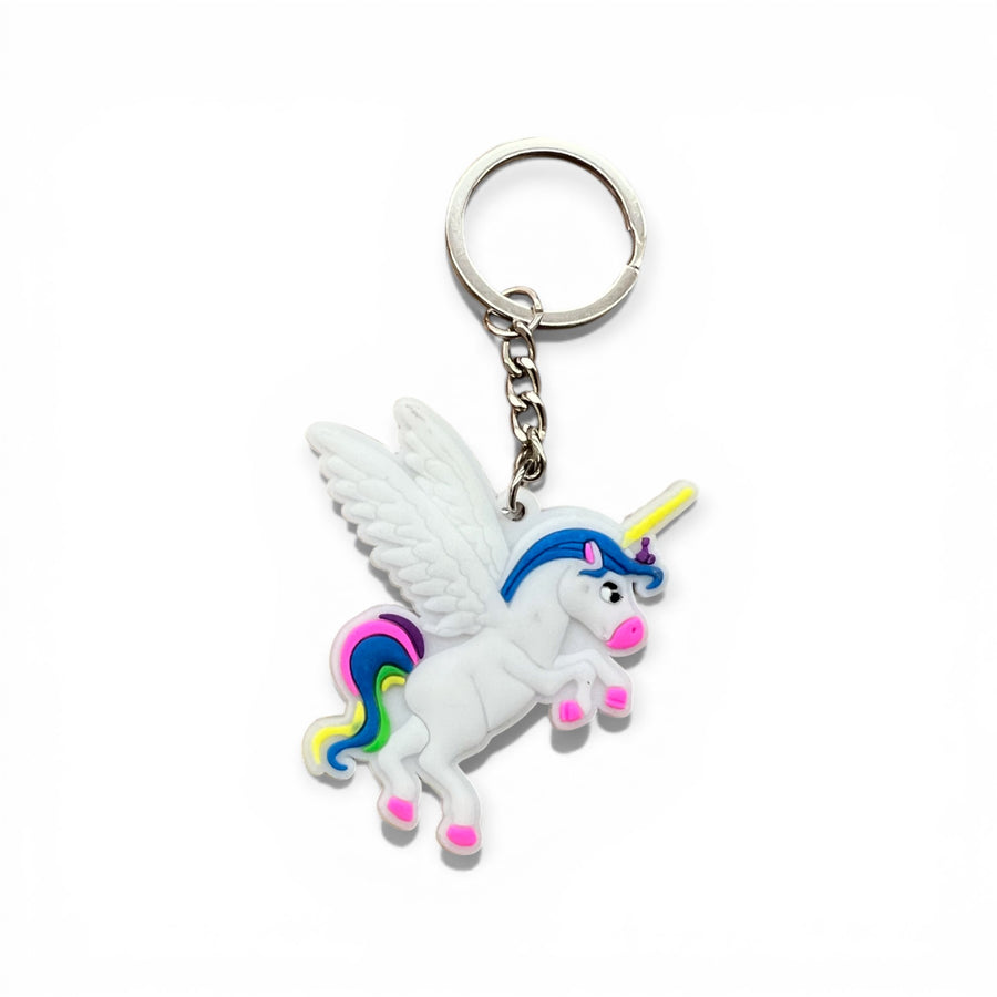 Rainbow Unicorn Keychain 🦄