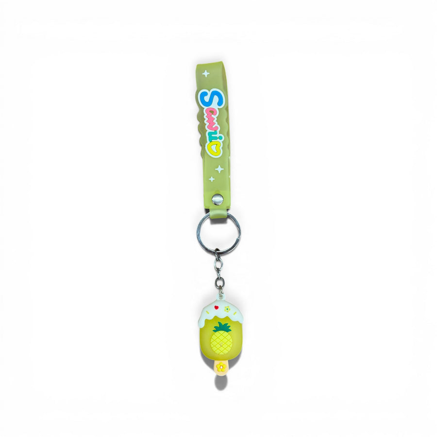 Pineapple Popsicle Keychain 🍍